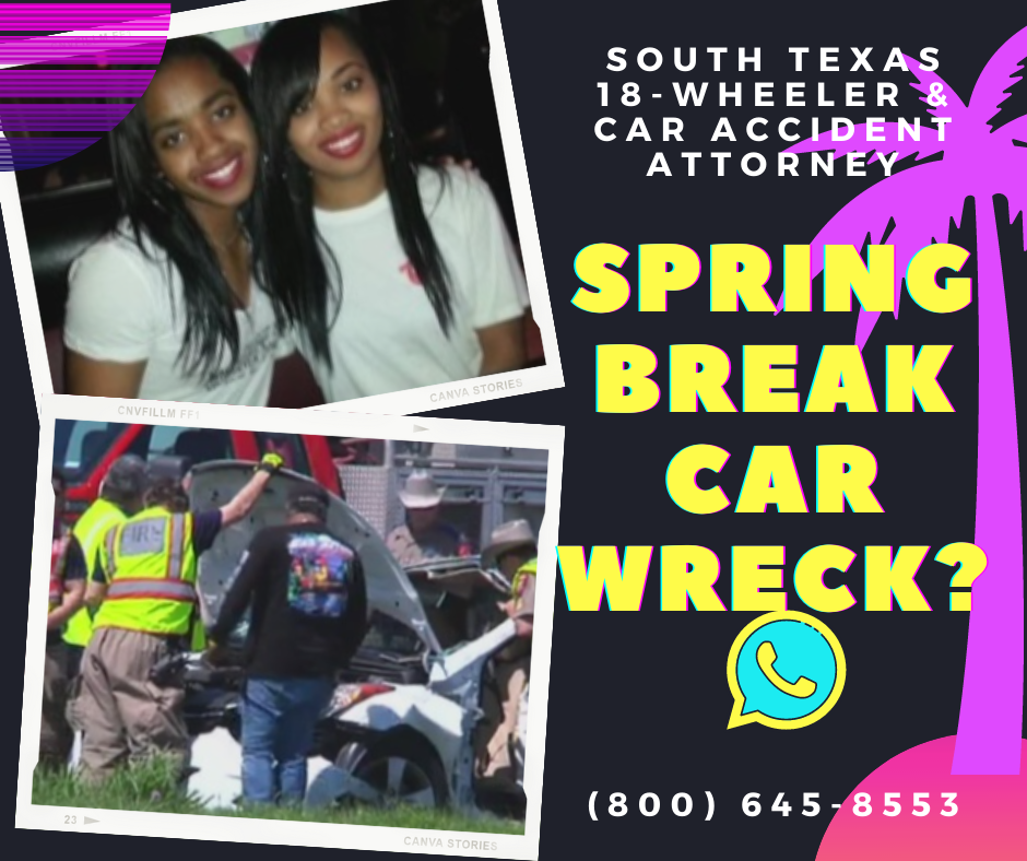 spring break car wreck 18 wheeler teens killed spi b