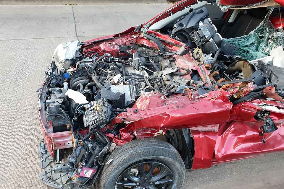 Underride-accident