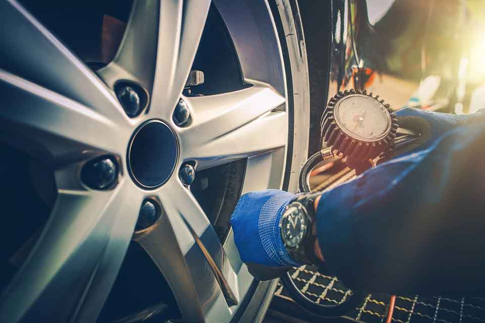 Inadequate-tire-pressure